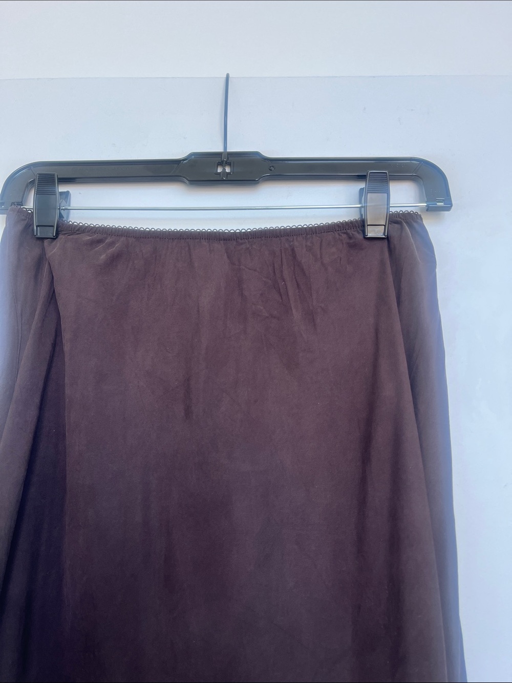 DISSH Andrea Plum Chocolate Cupro Skirt - Picture 10 of 11